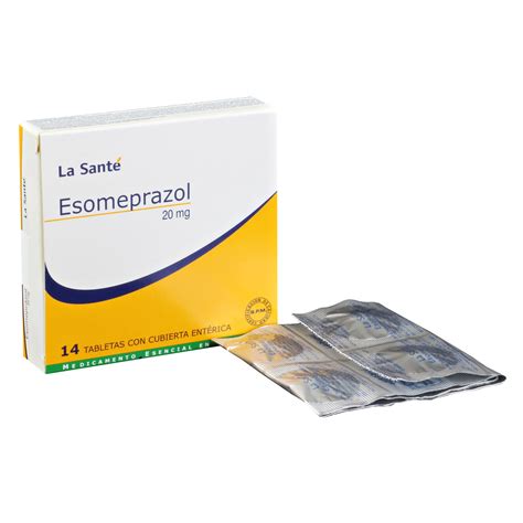esomeprazol 20 mg como tomarlo